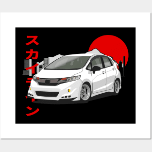 Honda Jazz Fit RS gk5 Posters and Art